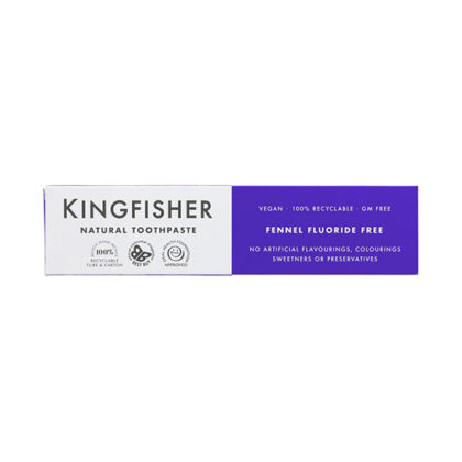 Kingfisher Fennel Toothpaste ~ Fluoride Free