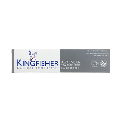 Kingfisher Aloe Vera Tea Tree Mint Natural Fluoride Free Toothpaste 100ml