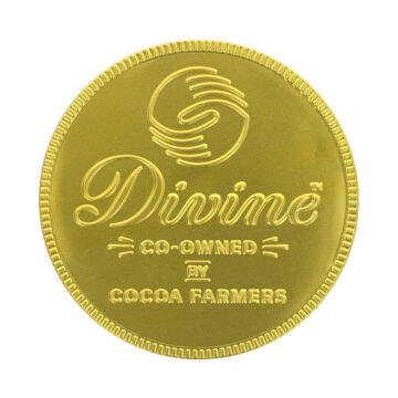 Divine Milk Chocolate Solid Coin