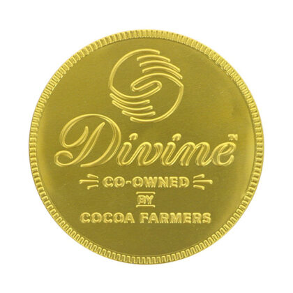 Divine Milk Chocolate Solid Coin