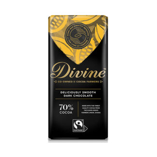 Divine Deliciously Smooth Dark 70% Chocolate 90g
