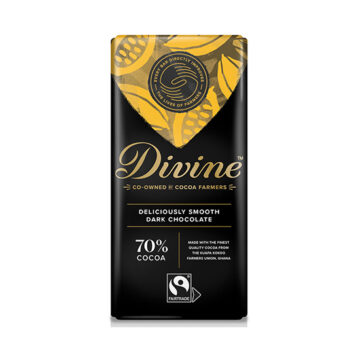 Divine Deliciously Smooth Dark 70% Chocolate 90g