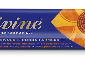 Divine Fairtrade Orange Milk Chocolate Bar
