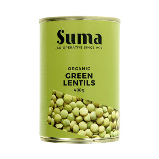 Suma Green Lentils Organic 400g