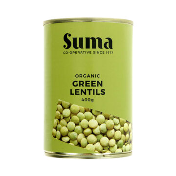 Suma Green Lentils 400g Organic