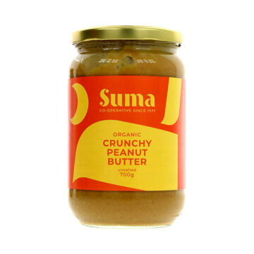 Suma Crunchy Unsalted Peanut Butter Organic 700g