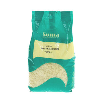 Suma White Basmati Rice Organic 750g