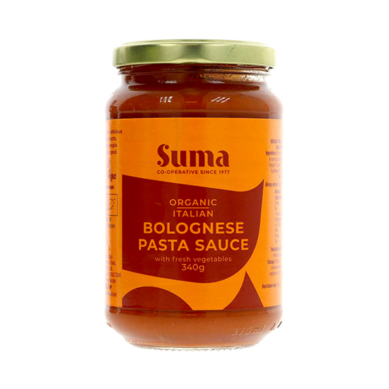 Suma Italian Bolognese Sauce With Vegetables Organic The Natural