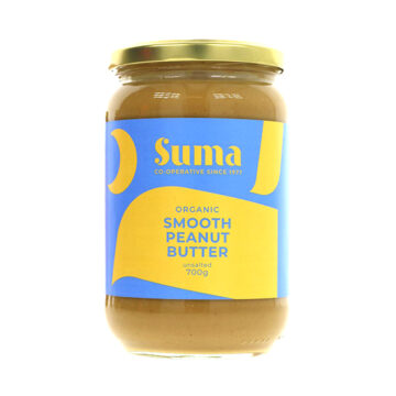 Suma Smooth Unsalted Peanut Butter Organic 700g