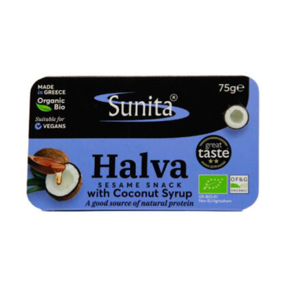 Sunita Syrup Halva With Coconut Syrup Organic 75g