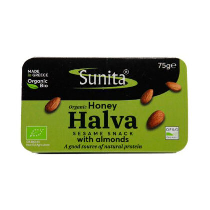 Sunita Honey Halva With Almonds Organic