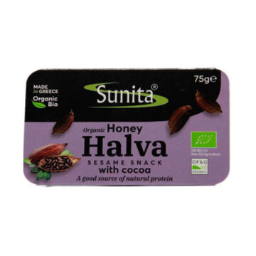 Sunita Honey Halva With Cocoa Organic 75g