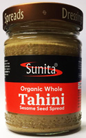 Sunita Whole Tahini Organic