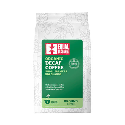 Equal Exchange Decaffeinated Ground Coffee F/T Organic 200g