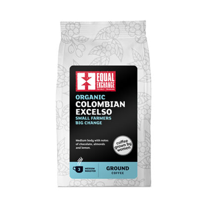 Equal Exchange Colombian Excelso Roast Ground Coffee Organic 200g