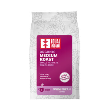 Equal Exchange Medium Roast Coffee BEANS Organic