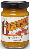 Tracklements Spitfire Chilli Mustard 140g