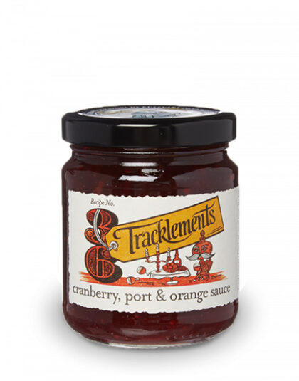 Tracklements Cranberry, Port  & Orange Sauce 210g