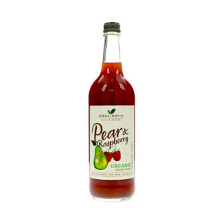 James White Pear & Raspberry Juice Organic 750ml