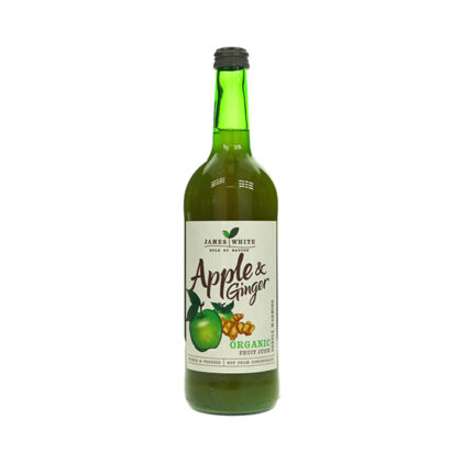 James White Apple & Crushed Ginger Juice Organic