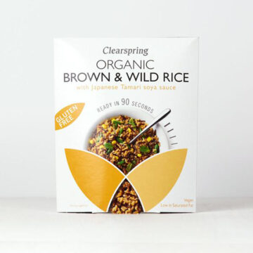 Clearspring Brown & Wild Rice with Tamari Soya Sauce Organic