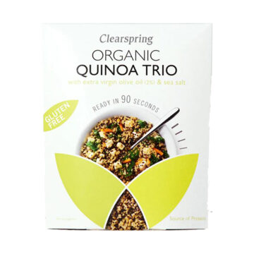 Clearspring Quick Cook Quinoa Trio Organic