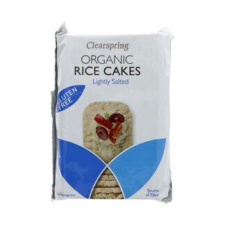Clearspring Rice Cakes Lightly Salted Organic - Gluten Free 130g