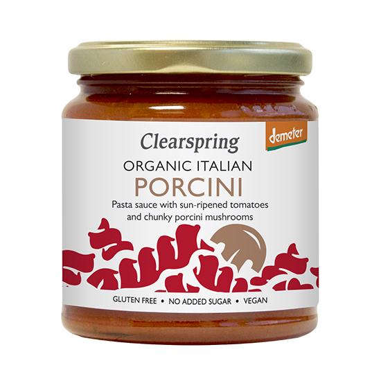 Clearspring Italian Porcini Pasta Sauce Organic The Natural Grocery Store
