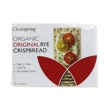 Clearspring Original Rye Crispbread Organic 200g