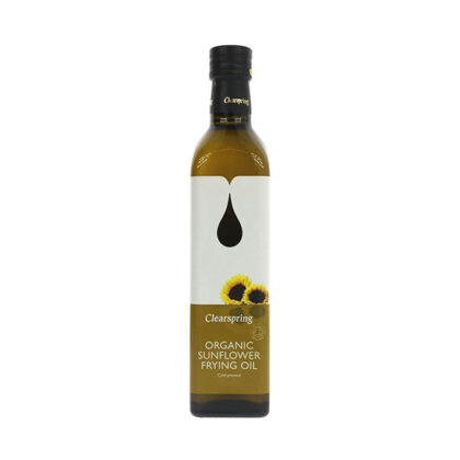 Clearspring Sunflower Frying Oil Organic 500ml