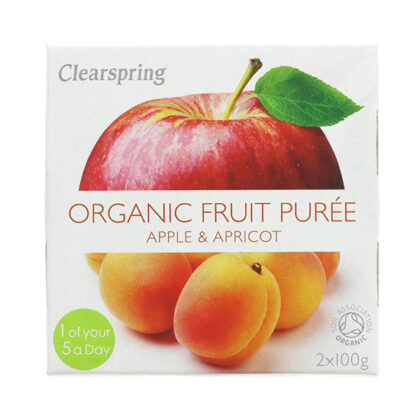 Clearspring Apple & Apricot Puree Organic