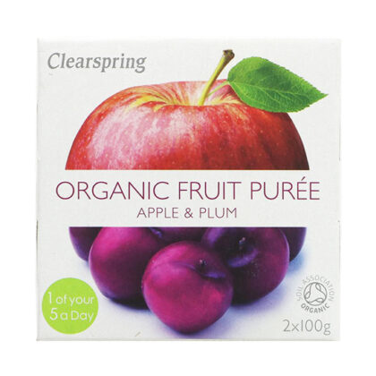 Clearspring Apple & Plum Puree Organic