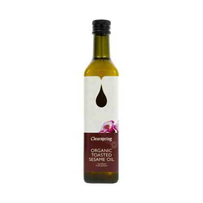 Clearspring Unrefined Toasted Sesame Oil Organic 500ml