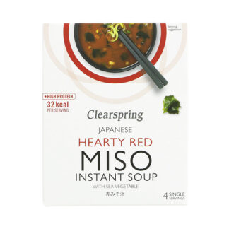Clearspring Hearty Red Miso Soup 4x8g