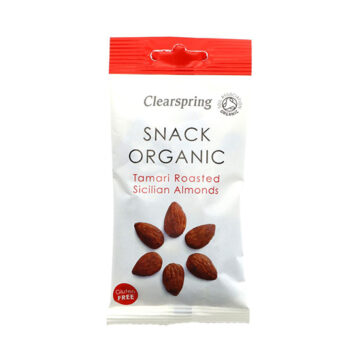 Clearspring Tamari Roasted Sicilian Almonds Organic