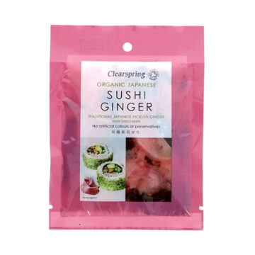 Clearspring Sushi Ginger Traditional Japanese Pickles