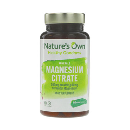 Nature’s Own Magnesium Citrate 90 Capsules