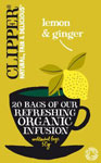 Clipper Lemon & Ginger Teabags Organic