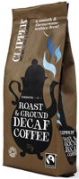 Clipper Roast & Ground Decaf Coffee Fairtrade Organic 227g