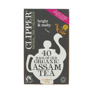 Clipper Assam Organic Fairtrade Teabags 40's