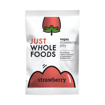 Just Wholefoods Vegetarian Strawberry Jelly Crystals