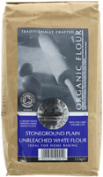 Bacheldre Watermill Unbleached Plain White Flour Organic