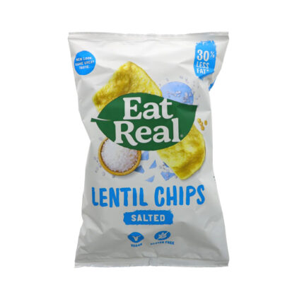 Eat Real Sea Salt Lentil Chips 113g