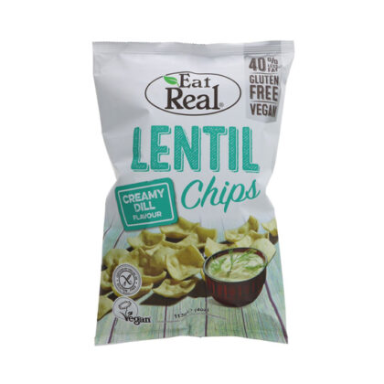 Eat Real Creamy Dill Lentil Chips 113g