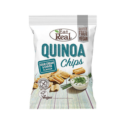 Eat Real Quinoa Chips Sour Cream & Chives 30g