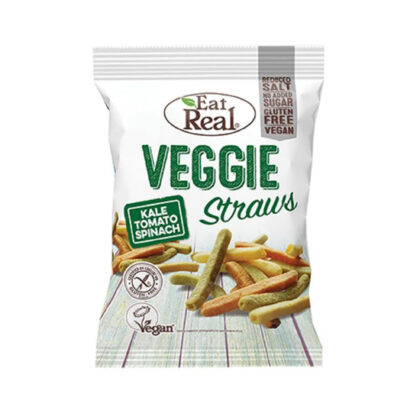 Eat Real Kale Tomato & Spinach Veggie Straws 113g