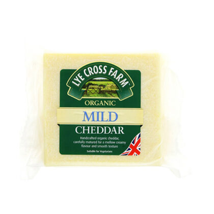 Lye Cross Farmhouse Mild Cheddar Cheese Organic 245g