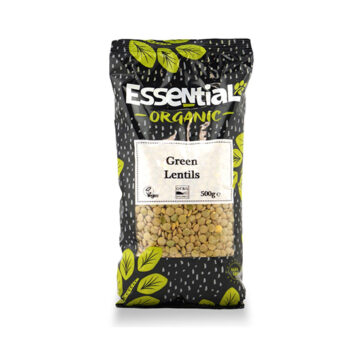 Essential Green Lentils Organic 500g