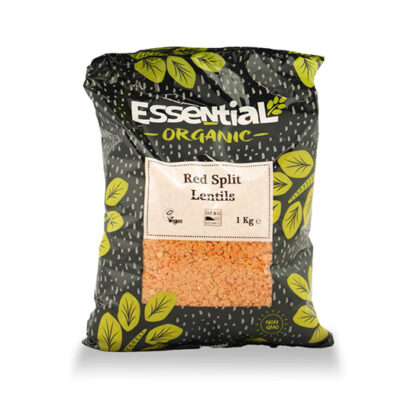 Essential Red Split Lentils Organic 1kg