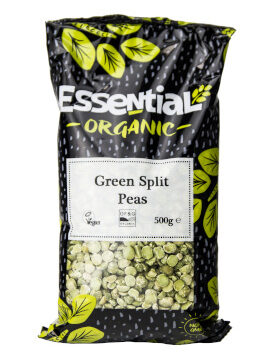 Essential Green Split Peas Organic 500g